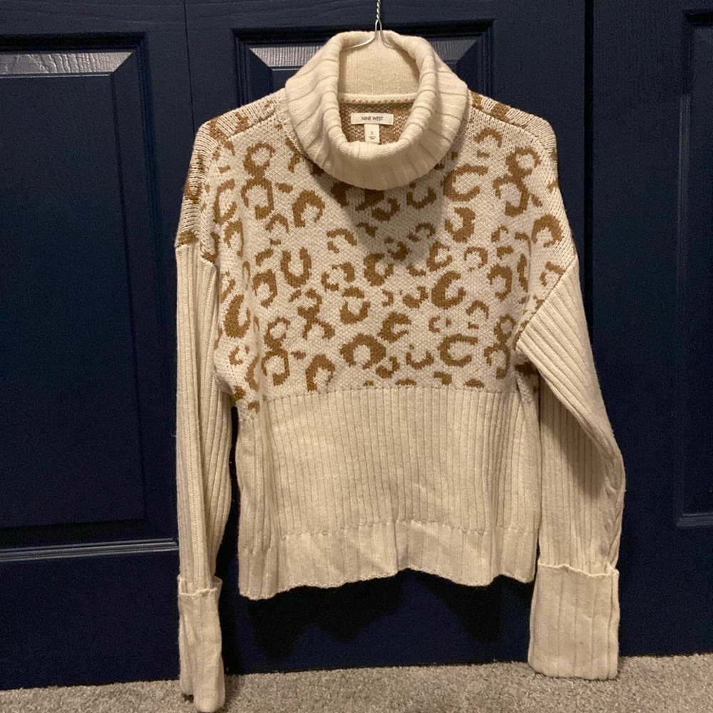 Leopard Print Sweater from Nine West